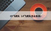 CF飞虎队（cf飞虎队怎么获得）